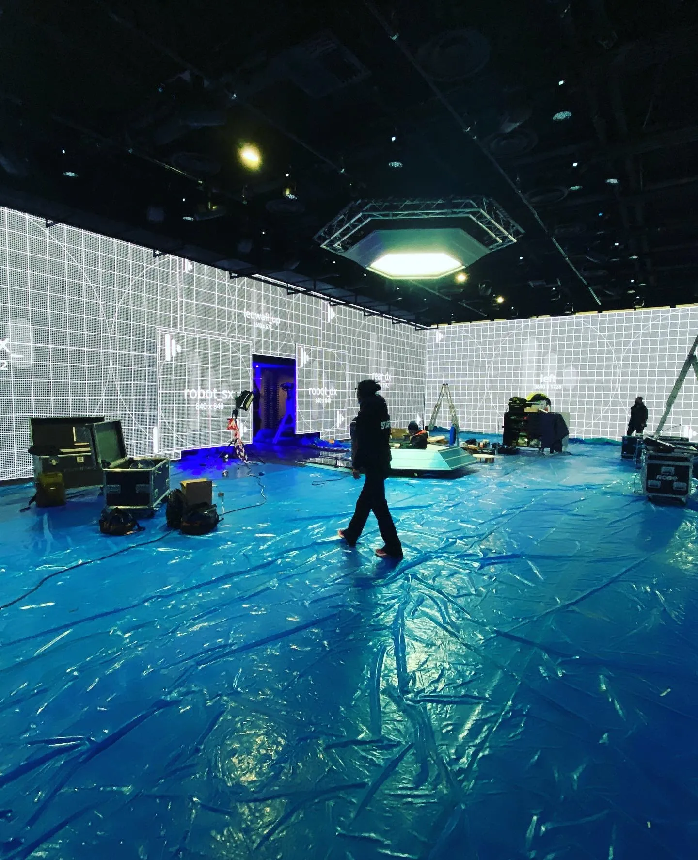 Allestimento tecnico di uno spazio eventi